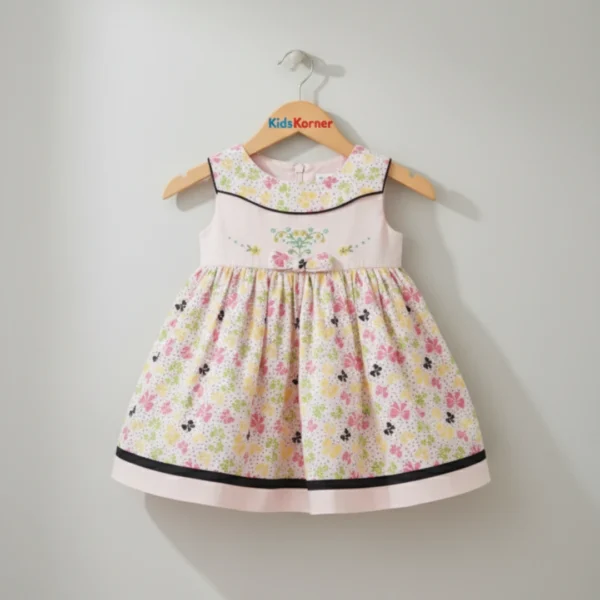 Embroidered Dress for Baby Girls