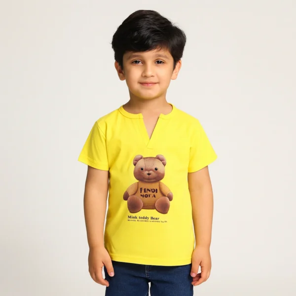 T-Shirt with Teddy Bear