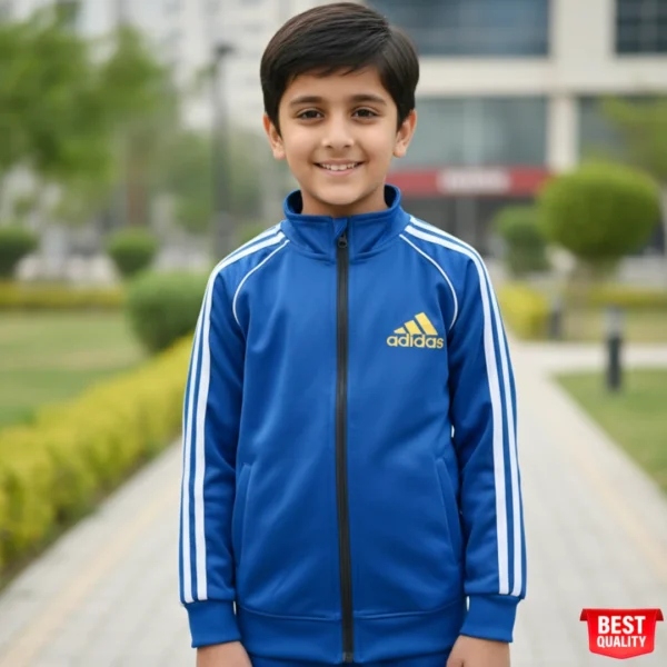 Adidas Blue Tracksuit for Boys
