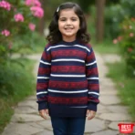 Striped Sweater for Girls