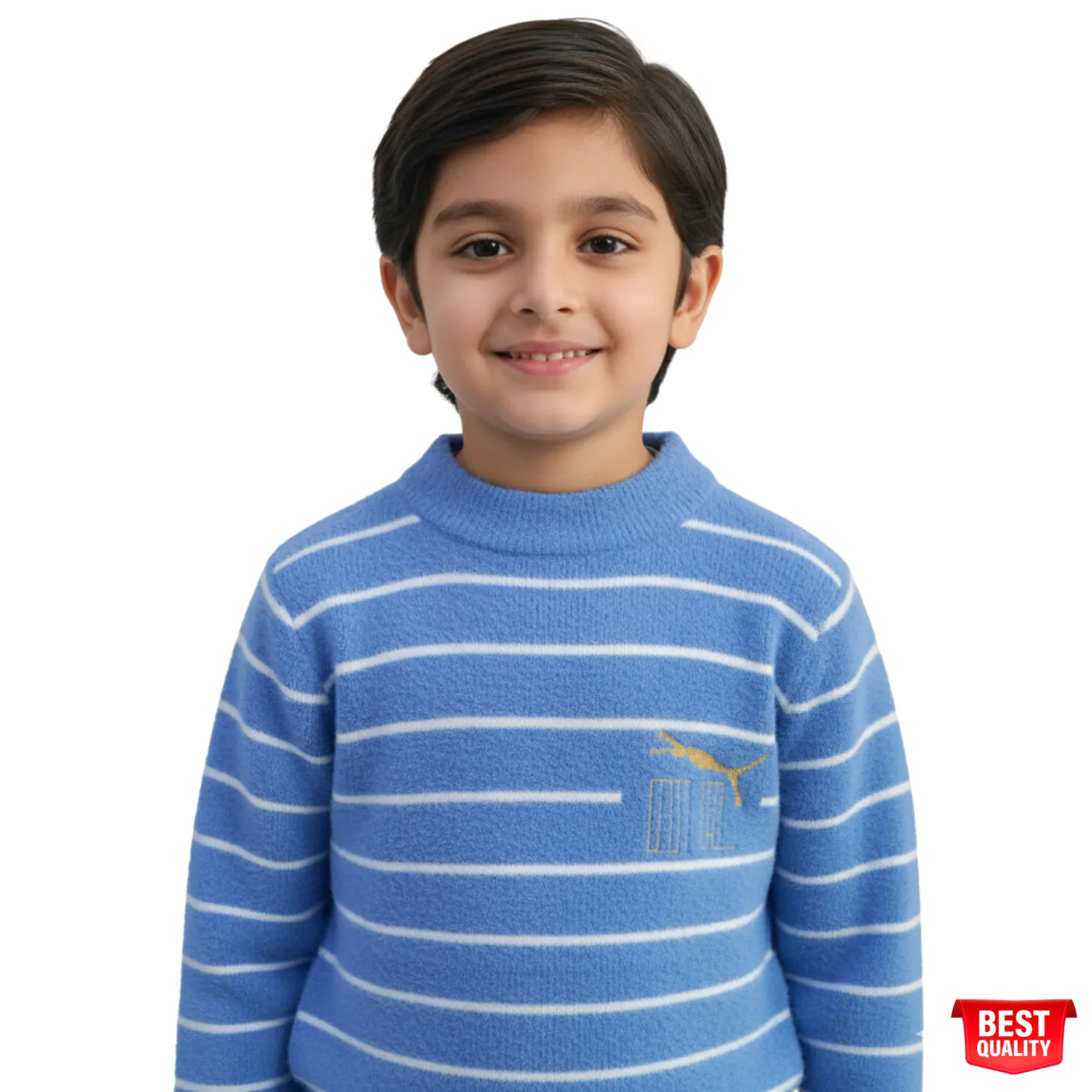 Trendy Striped Knit Sweater for Kids – Soft & Comfortable Pullover Trendy Striped Knit Sweater for Kids – Soft & Comfortable Pullover