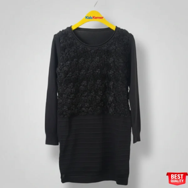 Elegant Black Kids Dress