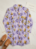 Girls Printed Shirt – Size 19 Years | 4 Colors Available | Stylish Casual Top