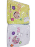 Girls T-Shirt – Pink, White & Yellow | For Ages 6–12 Years | Soft Casual Tee - Image 2