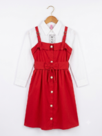 Girls 2 Piece Long Shirt Suit – 4 Colors Available | Size 19 Years | Stylish Printed Casual Dress